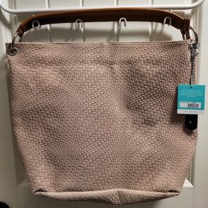 Anna Morellini woven leather shoulder bag